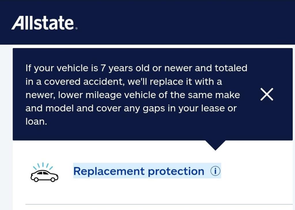How Does Allstate Auto Replacement Protection Work