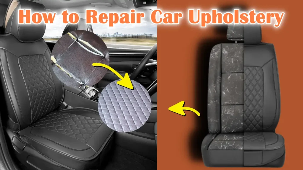 How to Repair Auto Seat Upholstery